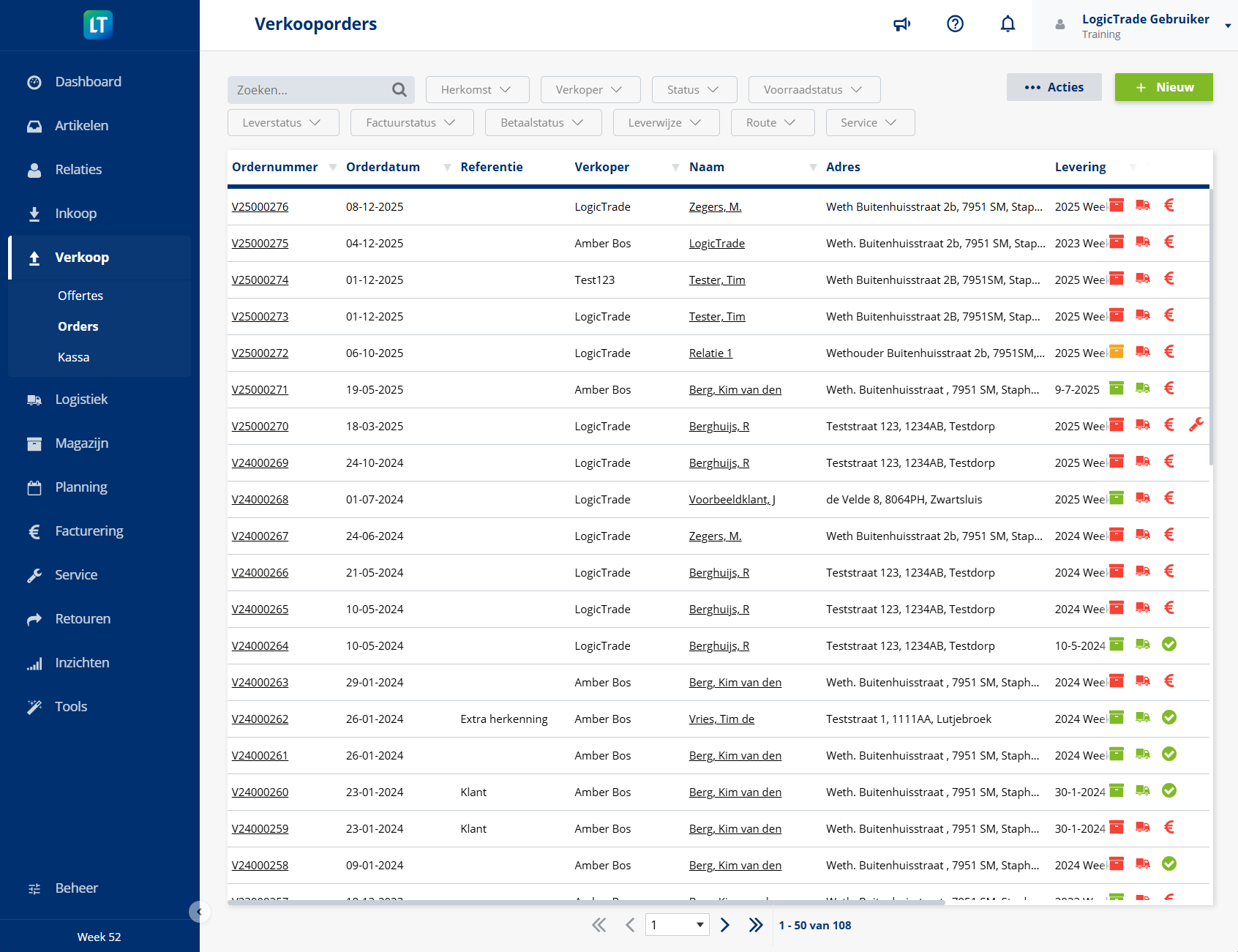 Orderbeheer screenshot 1
