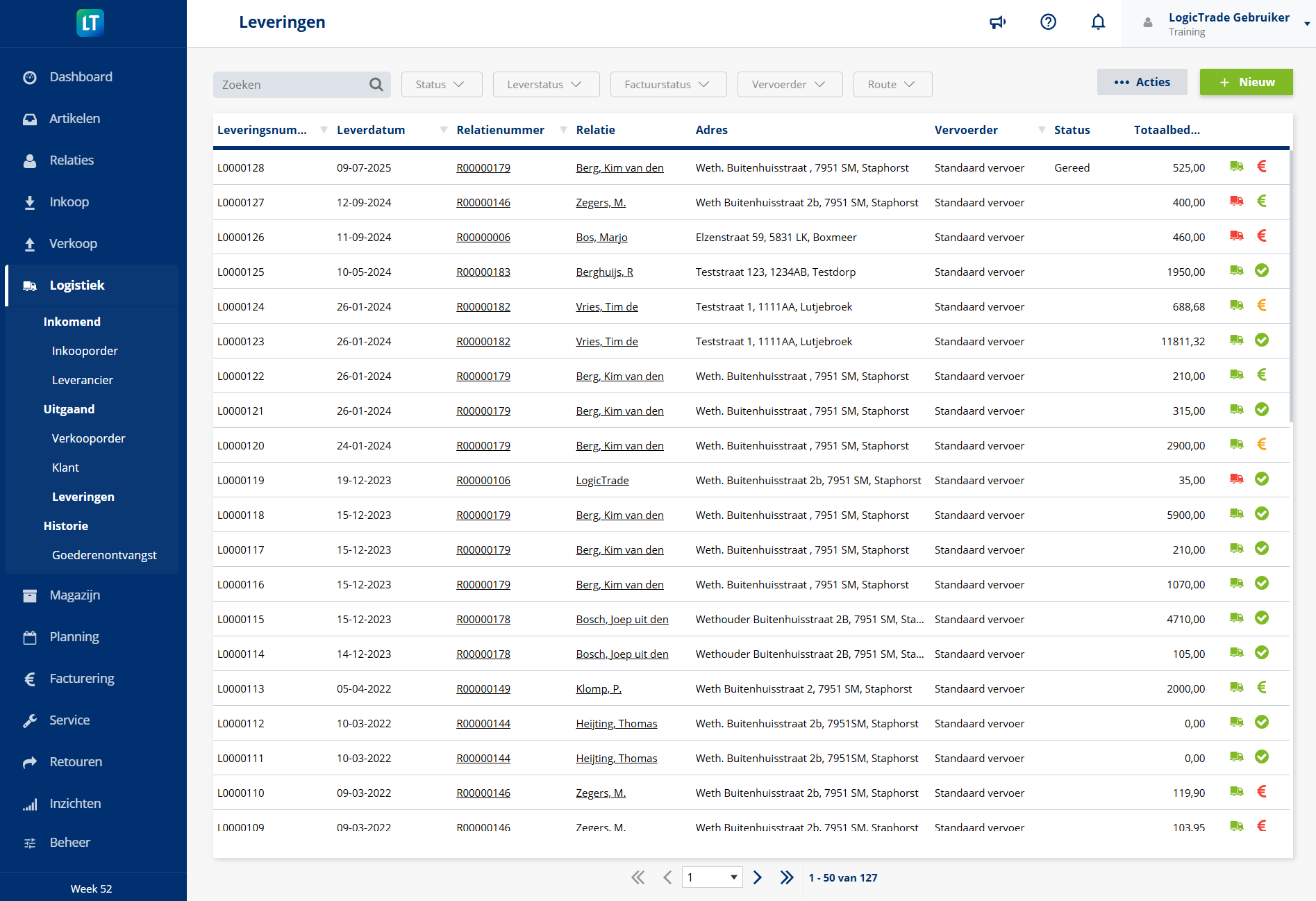 Logistiek screenshot 1