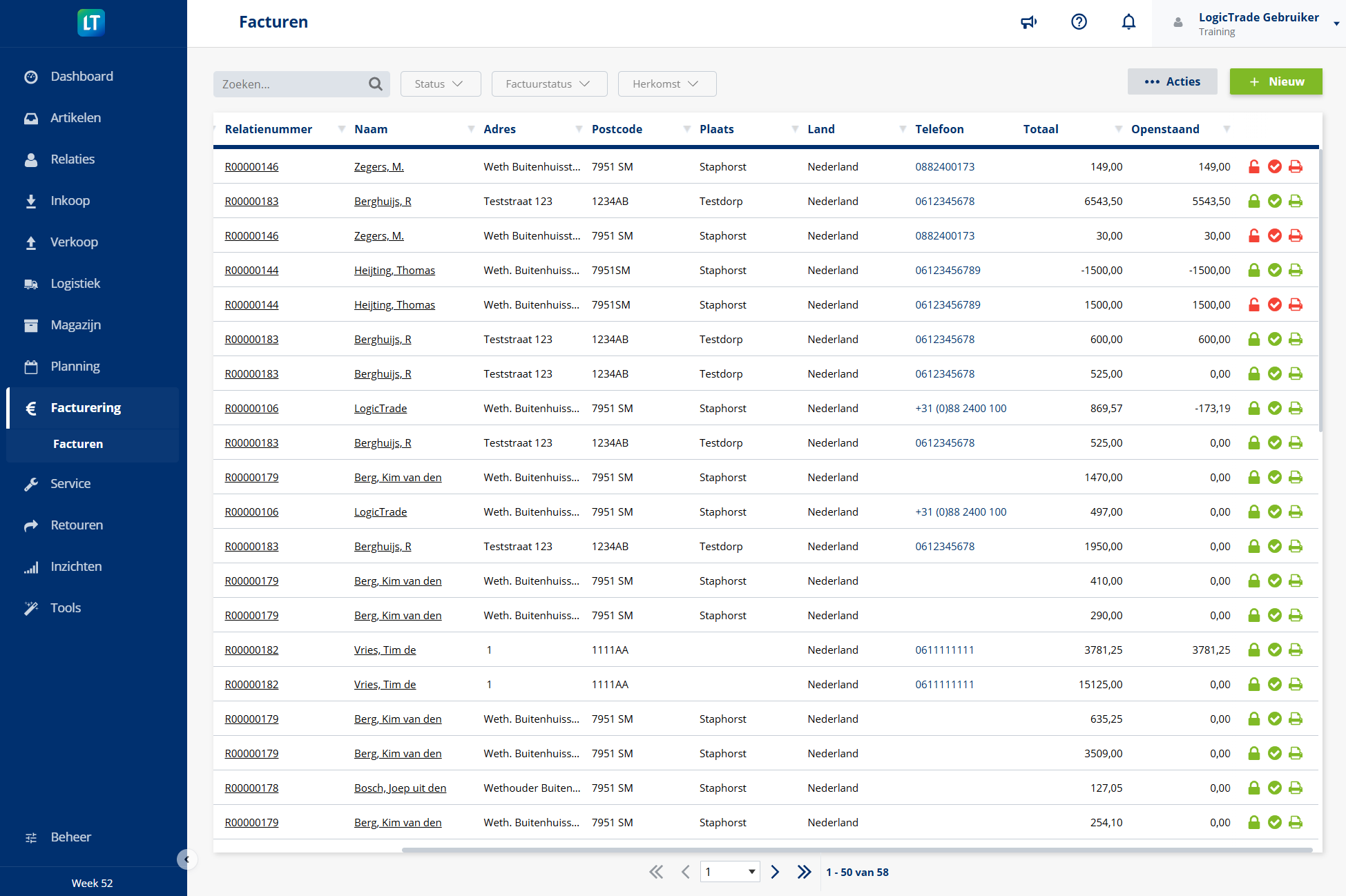 Facturatie & Betalingen screenshot 1