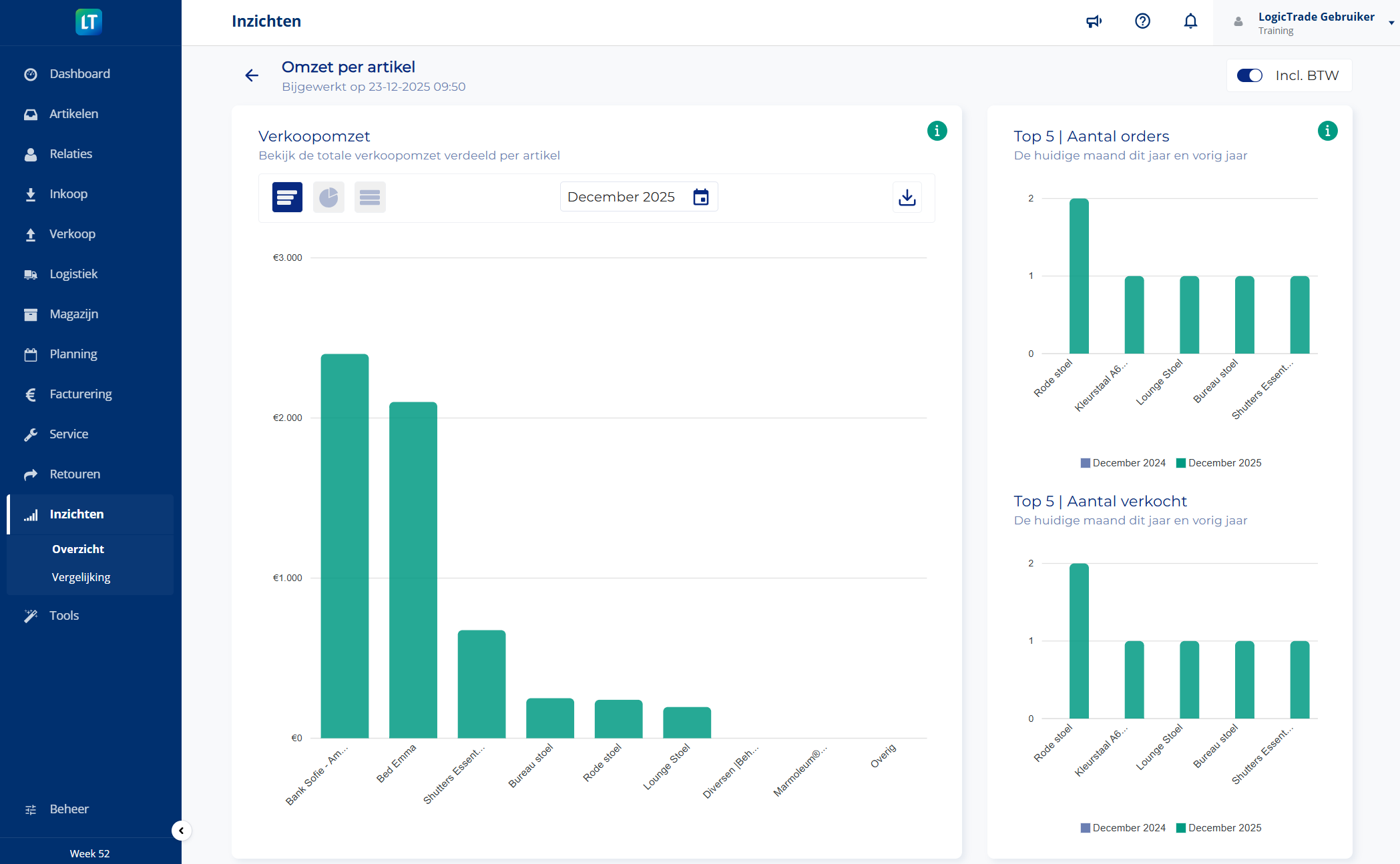 Inzichten screenshot 3